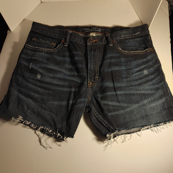 Short Jeans Délavé Chic Pour Femme - Taille 11, Style Shortalls, Très Bon état